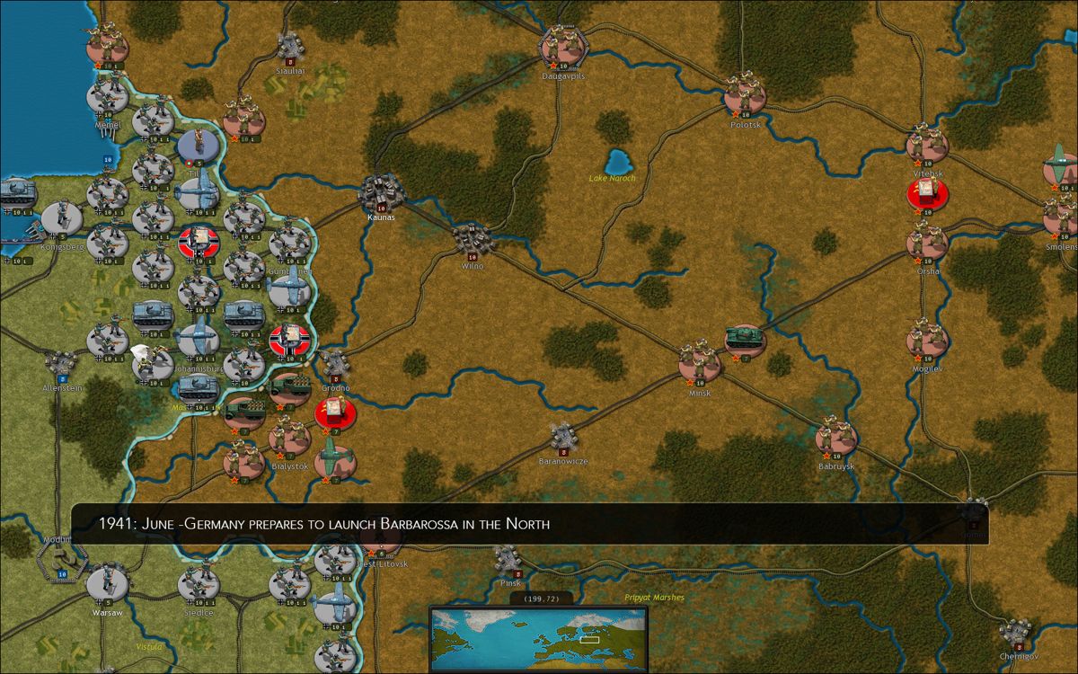 Strategic Command: WWII - War in Europe Screenshot (Steam)