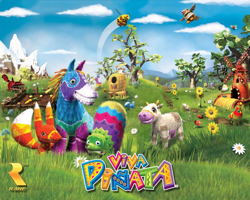 Viva Piñata official promotional image MobyGames