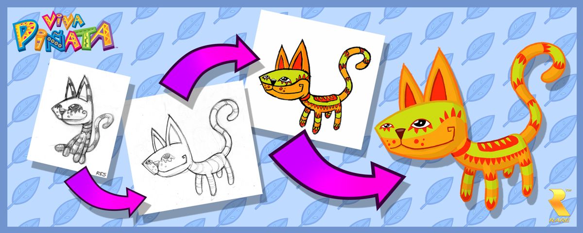 Viva Piñata Concept Art (Viva Piñata Fan Site Kit): Kittyfloss