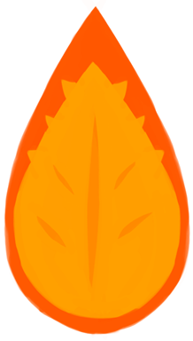 Viva Piñata Other (Viva Piñata Fan Site Kit): Orange leaf