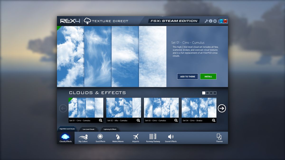 Microsoft Flight Simulator X: Steam Edition - REX 4 Texture Direct Screenshot (Steam)