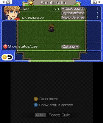 RPG Maker Fes Player Screenshot (Nintendo.com)