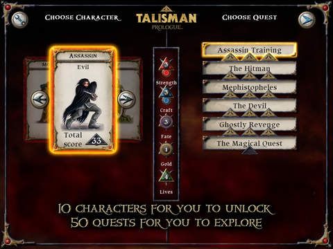 Talisman: Prologue Screenshot (iTunes Store)