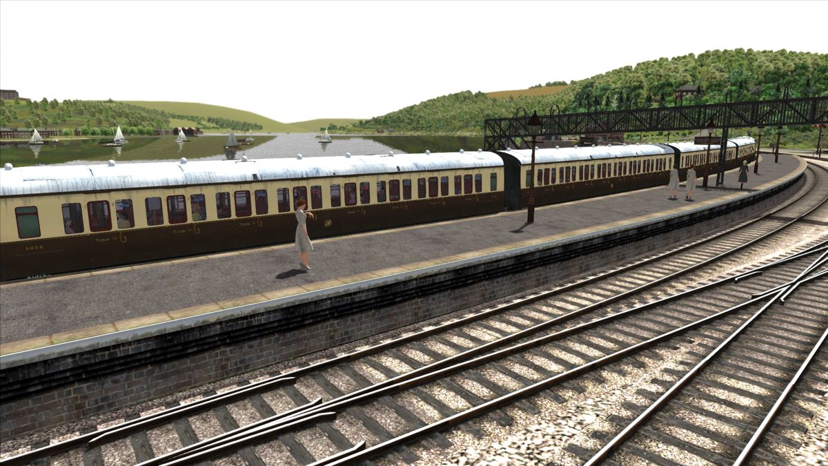 Train Simulator Marketplace: GWR High Waist Collett Coaches Pack 01 Screenshot (Steam)