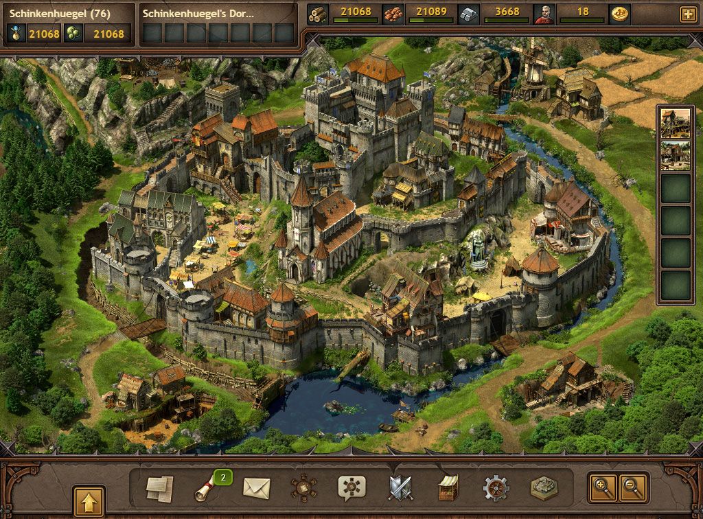 Tribal Wars 2 Screenshot (Screenshots): Village view