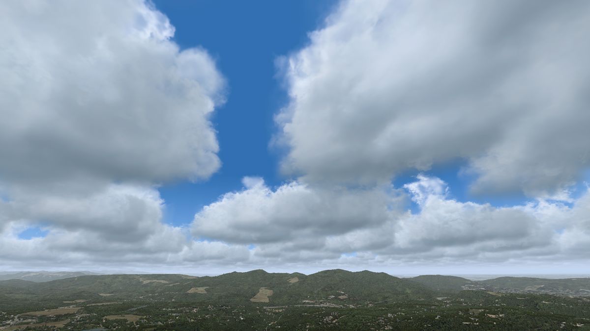 Microsoft Flight Simulator X: Steam Edition - REX Soft Clouds Screenshot (Steam)