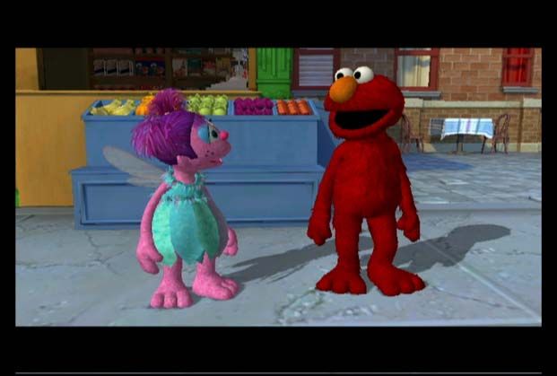 Sesame Street: Ready, Set, Grover! with Elmo - The Videogame Screenshot (Nintendo.com)