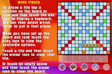 Scrabble Tools Screenshot (Nintendo.com)