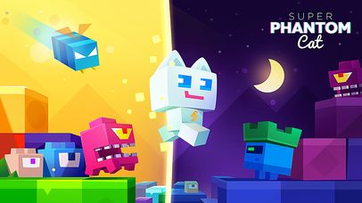 Super Phantom Cat Screenshot (iTunes Store)