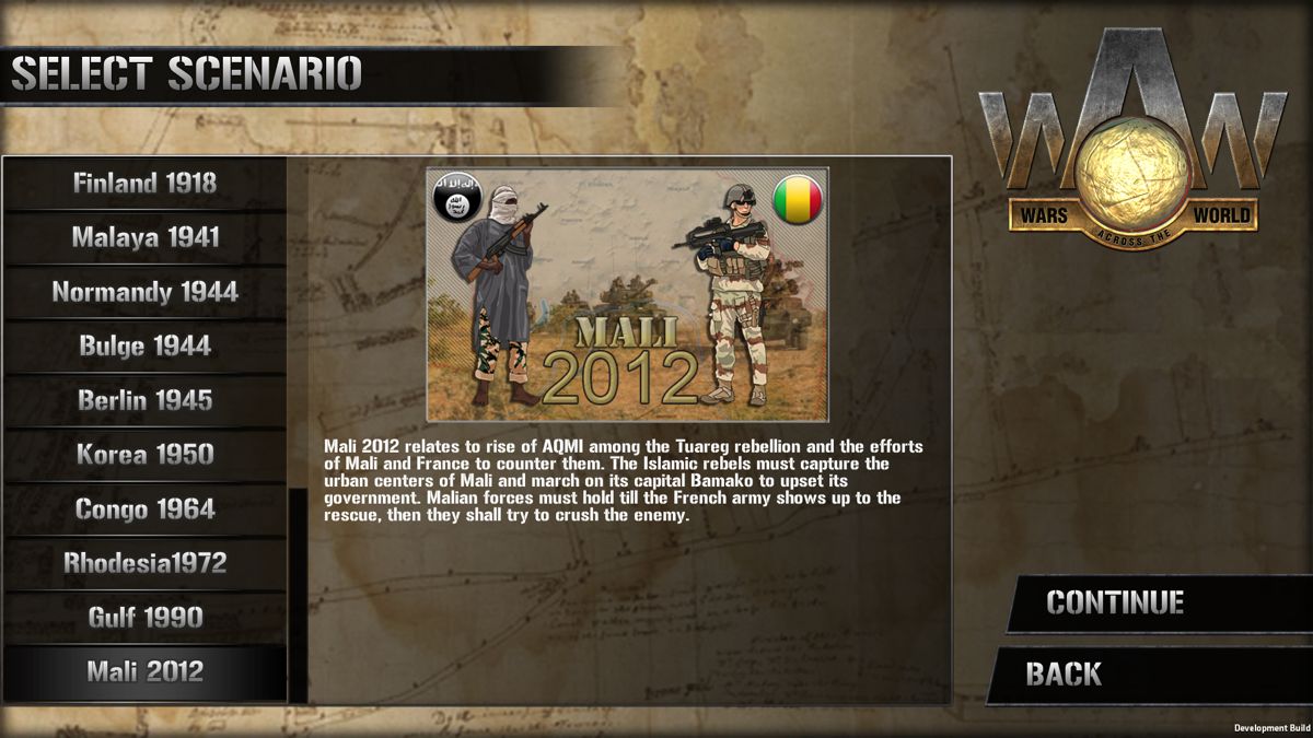 Wars Across the World: Mali 2012 Screenshot (Steam)