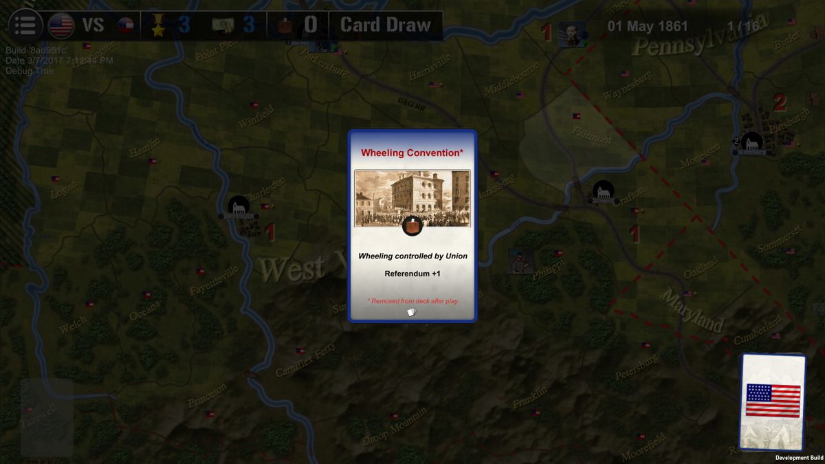 Wars Across the World West Virginia 1861 official promotional image