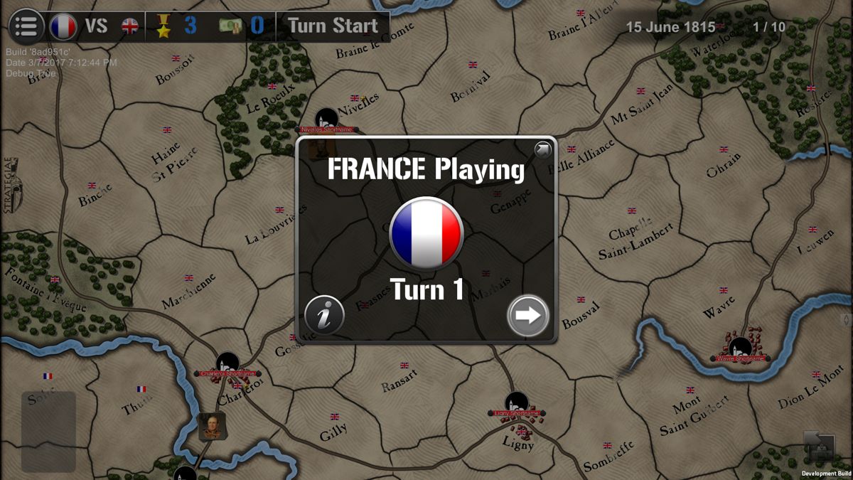Wars Across the World: Waterloo 1815 Screenshot (Steam)