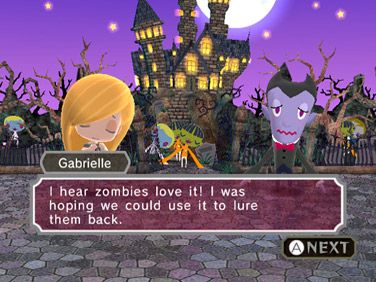 Gabrielle's Ghostly Groove: Monster Mix Screenshot (Nintendo.com)