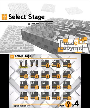 Puzzle Labyrinth Screenshot (Nintendo.com)