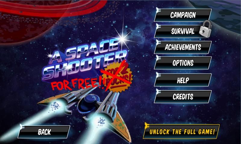 A Space Shooter for 2 Bucks! Screenshot (Google Play)