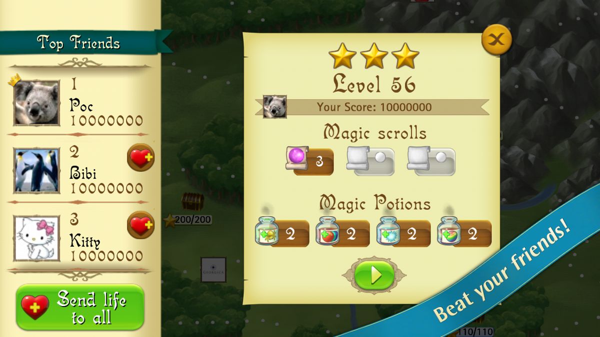 Bubble Witch Saga Screenshot (Google Play)