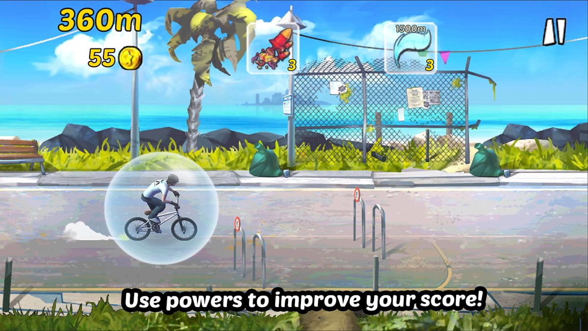 BMX Bike Ride & Run Screenshot (Google Play)