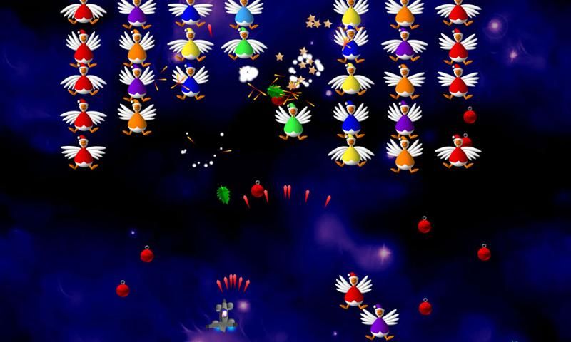 Chicken Invaders: The Next Wave - Christmas Edition Screenshot (Google Play)