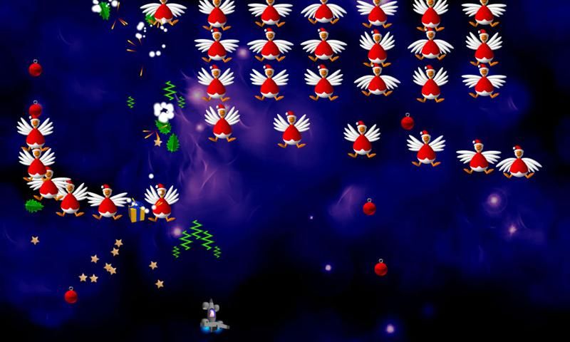 Chicken Invaders: The Next Wave - Christmas Edition Screenshot (Google Play)