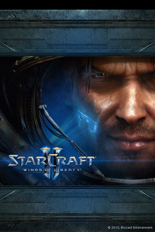 StarCraft II: Wings of Liberty Wallpaper (Official Web Site): iPhone