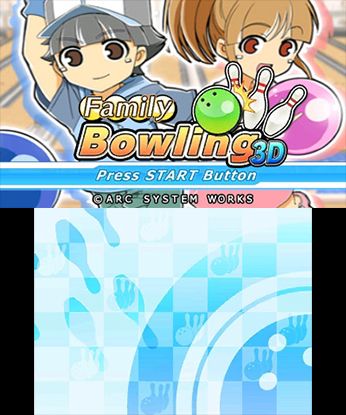 Family Bowling 3D Screenshot (Nintendo.com)