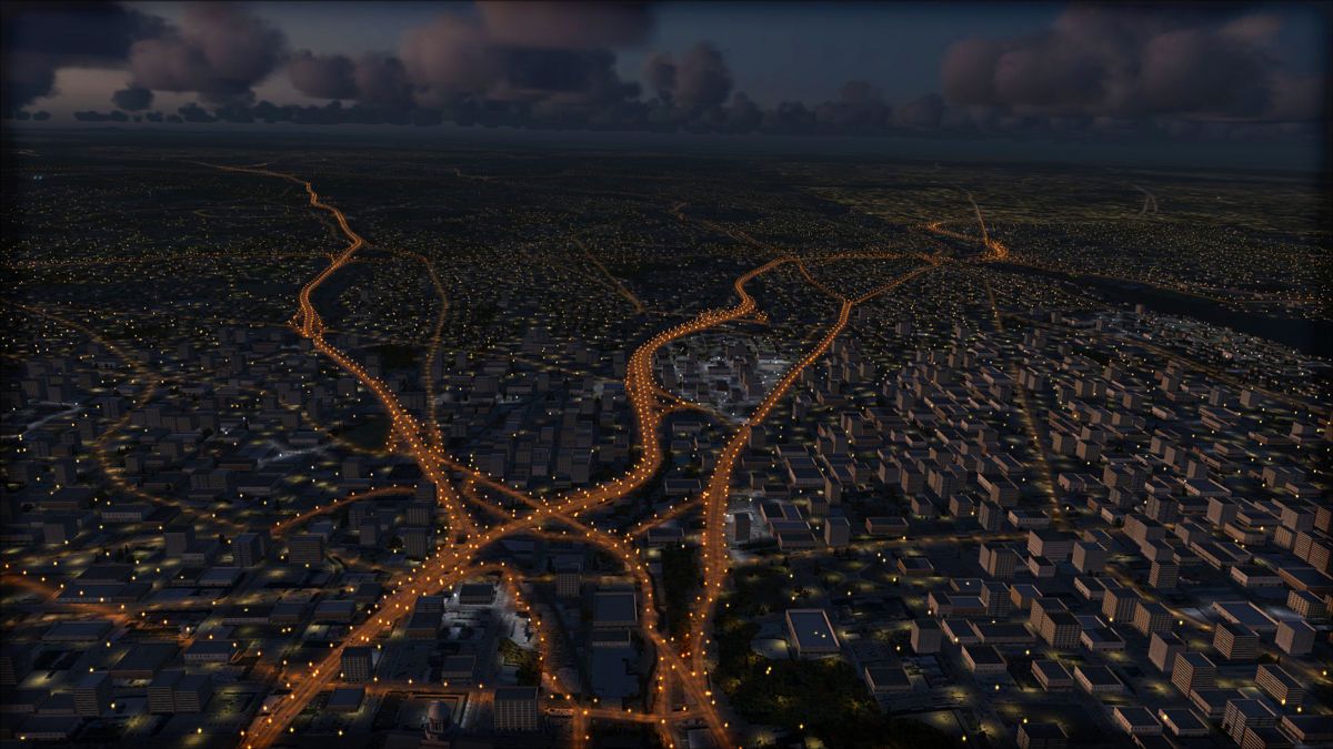 Microsoft Flight Simulator X: Steam Edition - Night Environment: Rhode Island Screenshot (Steam)