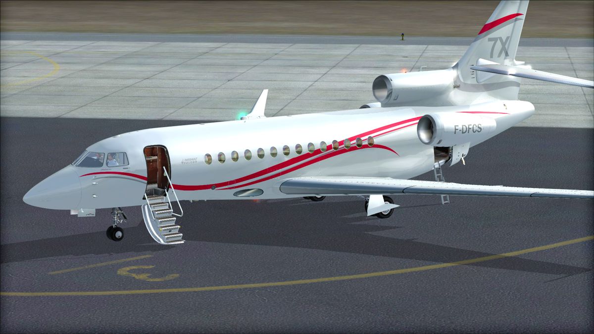 Microsoft Flight Simulator X: Steam Edition - Falcon 7X Screenshot (Steam)