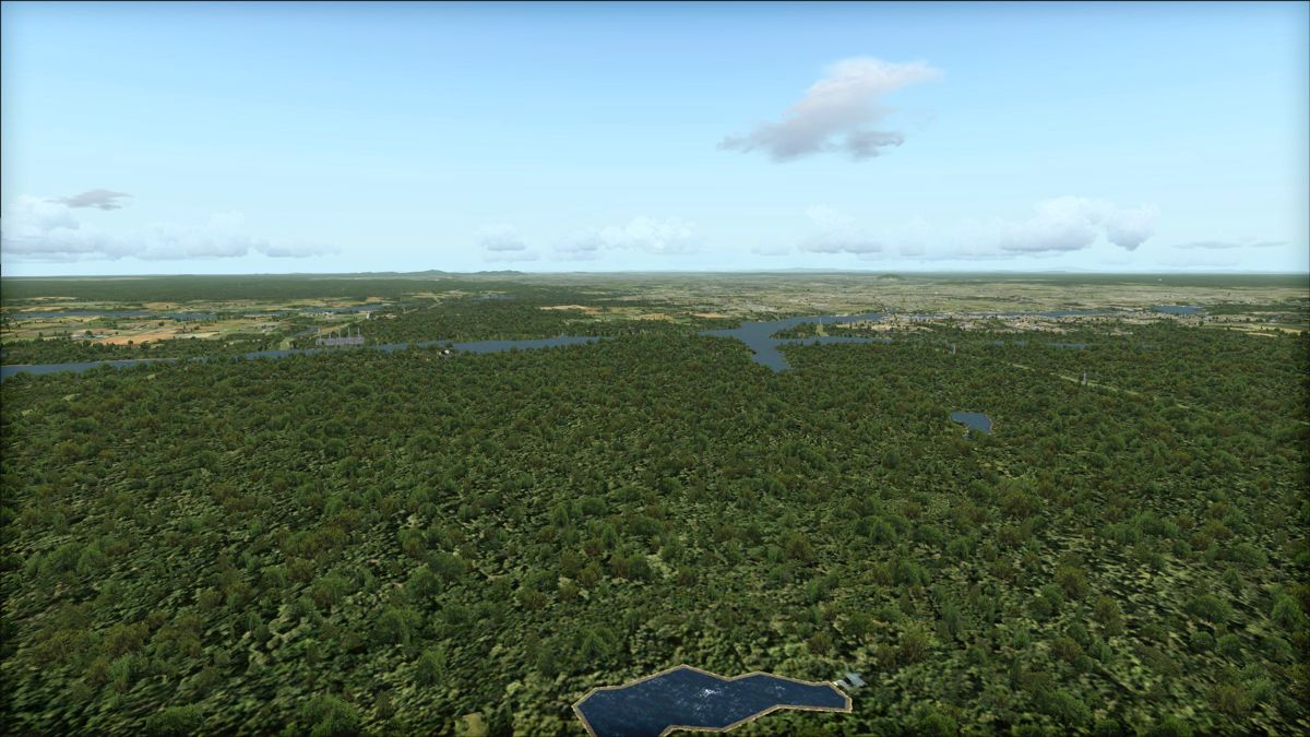 Microsoft Flight Simulator X: Steam Edition - Toposim US Southeast Screenshot (Steam)