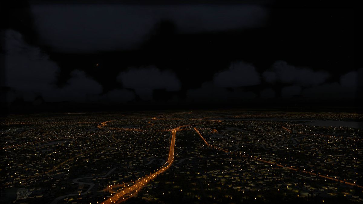 Microsoft Flight Simulator X: Steam Edition - Night Environment: Rhode Island Screenshot (Steam)