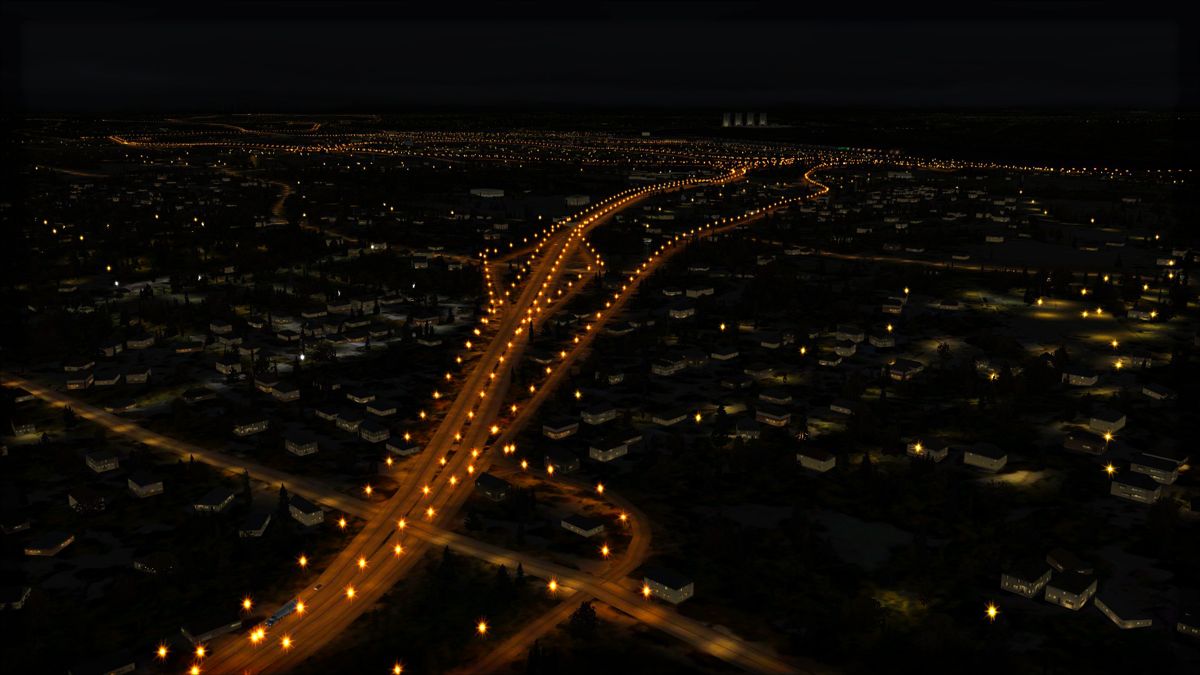 Microsoft Flight Simulator X: Steam Edition - Night Environment: Pennsylvania Screenshot (Steam)