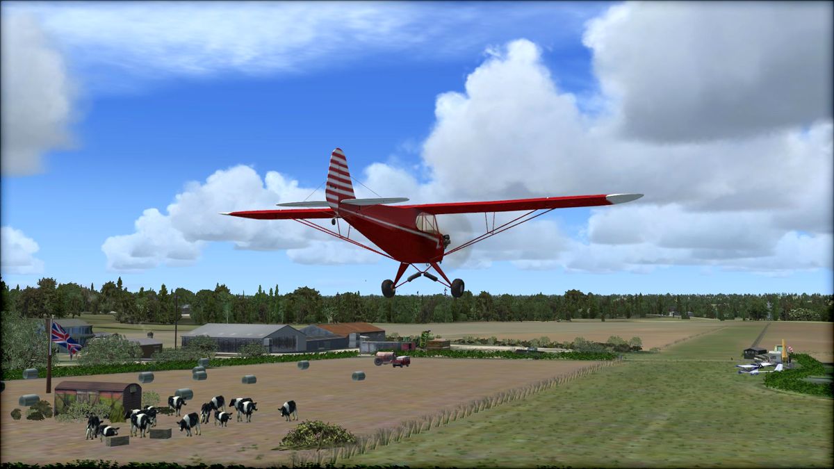 Microsoft Flight Simulator X: Steam Edition - Farm Strips Vol 1 SouthEast England Screenshot (Steam)