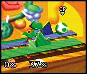 Super Smash Bros. Screenshot (SmashBrothers.com): RELEASE EGG Press the B Button to slurp up your opponents and leave them momentarily encased in an egg.