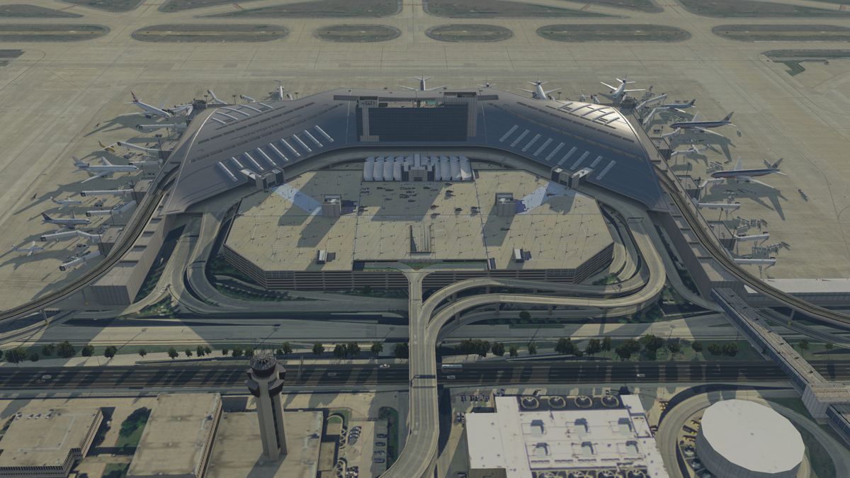 X-Plane 11: Airport Dallas Screenshot (Steam)