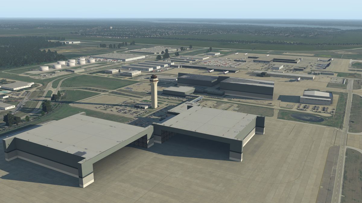 X-Plane 11: Airport Dallas Screenshot (Steam)