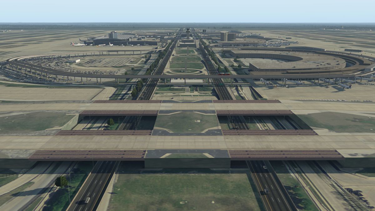 X-Plane 11: Airport Dallas Screenshot (Steam)