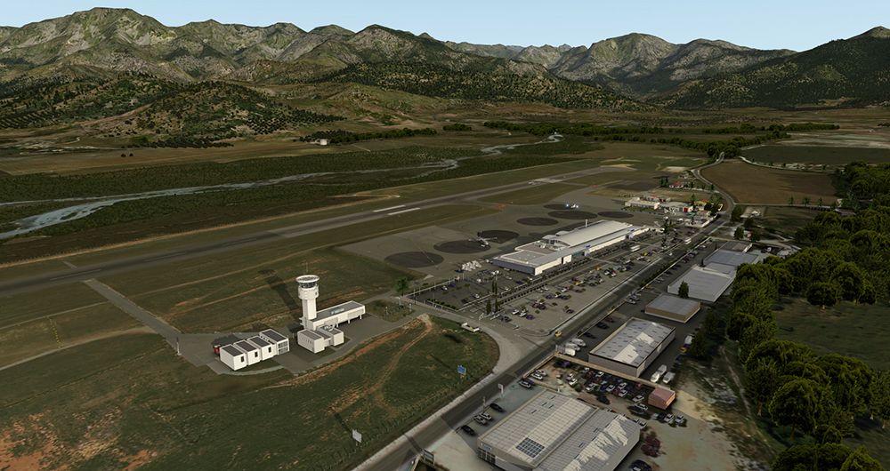 X-Plane 10: Airport Calvi Screenshot (Steam)