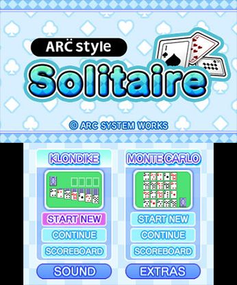 Arc Style: Solitaire Screenshot (Nintendo.com)