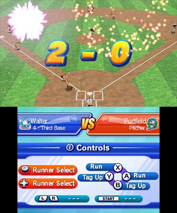 Arc Style: Baseball 3D Screenshot (Nintendo.com)