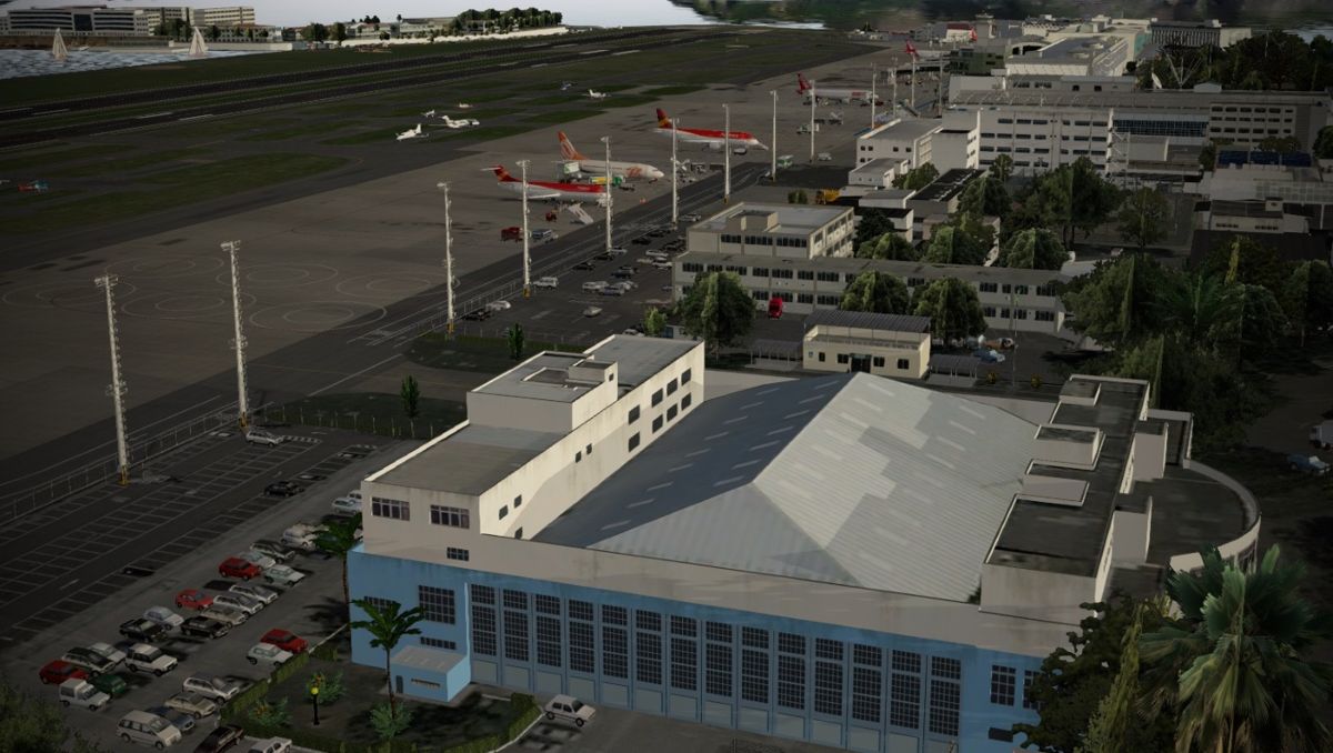 X-Plane 10: Santos Dumont: Rio de Janeiro Airport Screenshot (Steam)