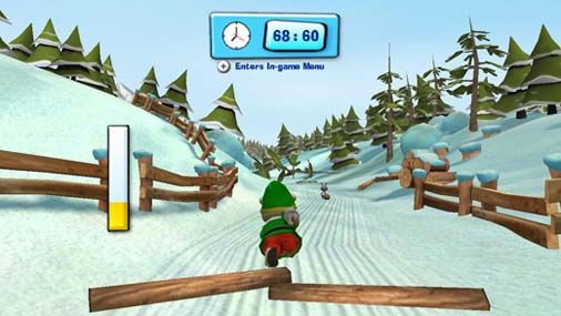 Hubert the Teddy Bear: Winter Games Screenshot (Nintendo.com)