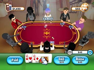 Texas Hold'Em Poker Screenshot (Nintendo.com)