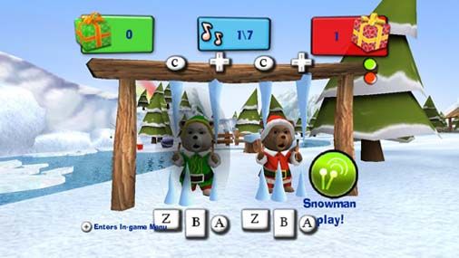 Hubert the Teddy Bear: Winter Games Screenshot (Nintendo.com)