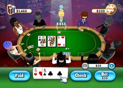 Texas Hold'Em Poker Screenshot (Nintendo.com)