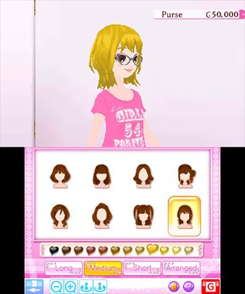 Girls' Fashion Shoot Screenshot (Nintendo.com)