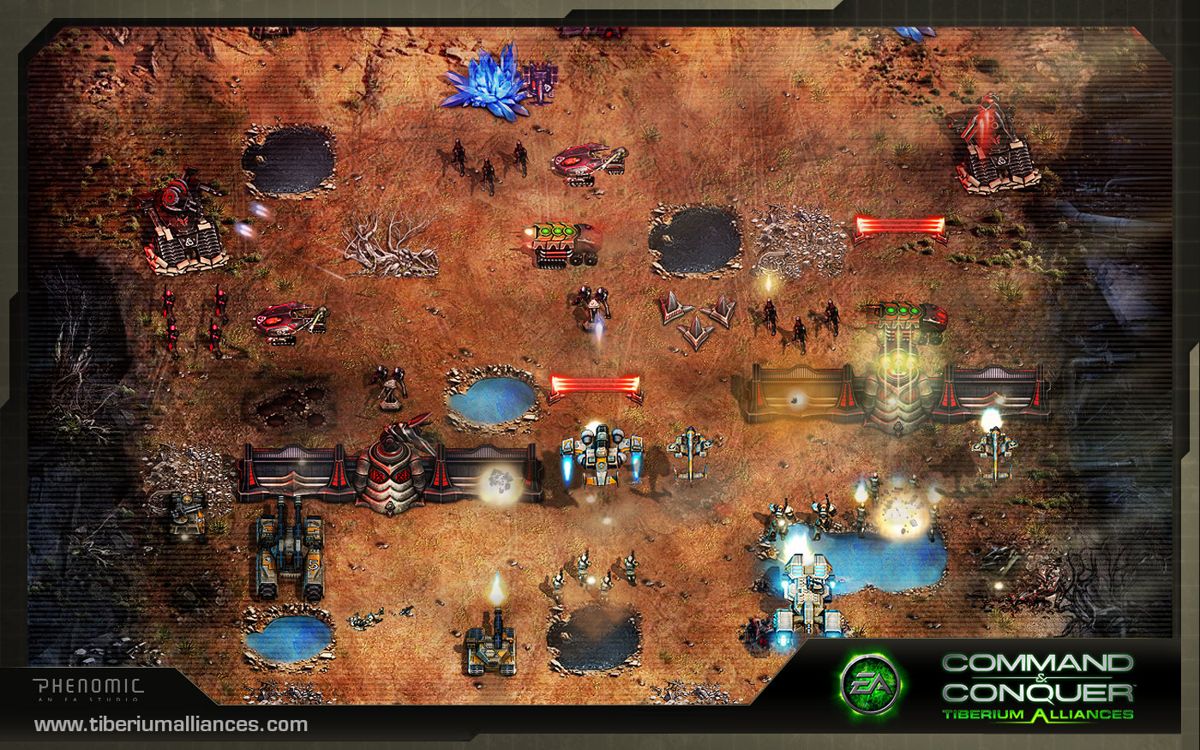 Command & Conquer: Tiberium Alliances Screenshot (Official Web Site)