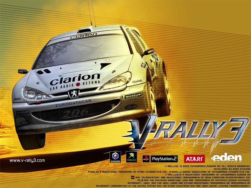 V-Rally 3 Wallpaper (Official Wallpapers)