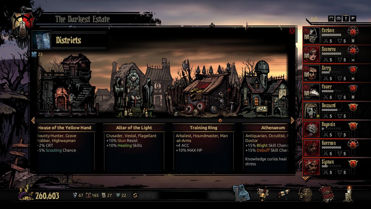 Darkest Dungeon: The Crimson Court Screenshot (Steam)