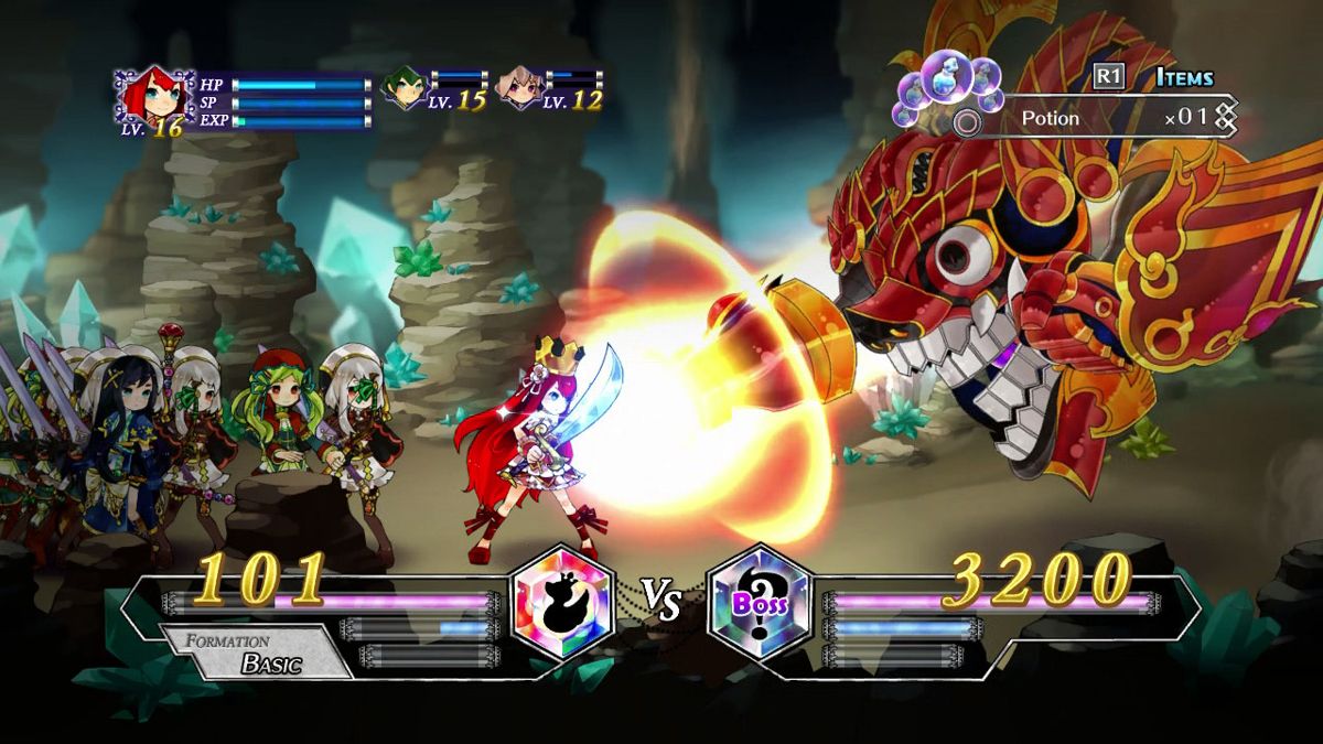 Battle Princess of Arcadias Screenshot (PlayStation Store)