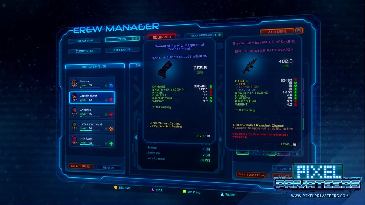Pixel Privateers Screenshot (Steam)