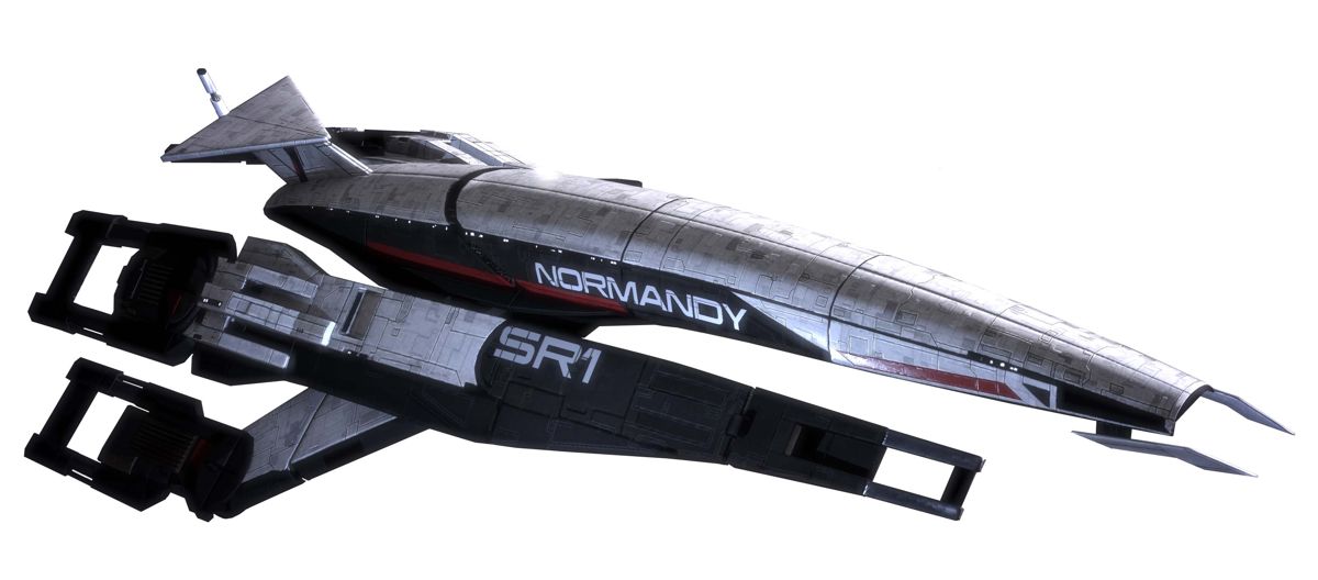 Mass Effect Render (Mass Effect Fan Site Kit): Normandy